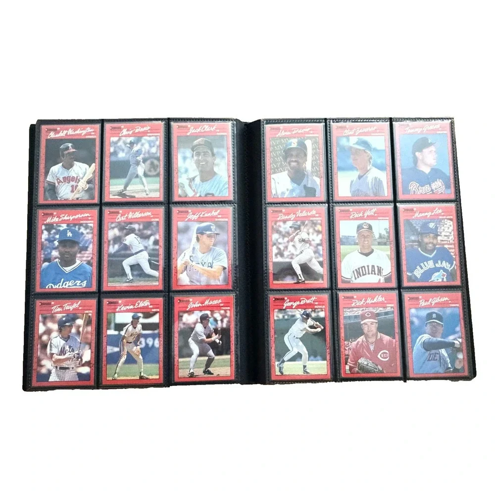Nolan Ryan Baseball Card Lot Canseco McGwire Binder 80s 90s 360 Cards